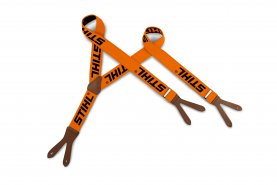 STIHL Hosentr�ger orange, z. Kn�pfen, 120 cm