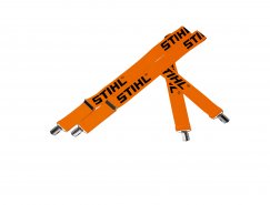 STIHL Hosentr�ger orange, Metallklips, 130 cm