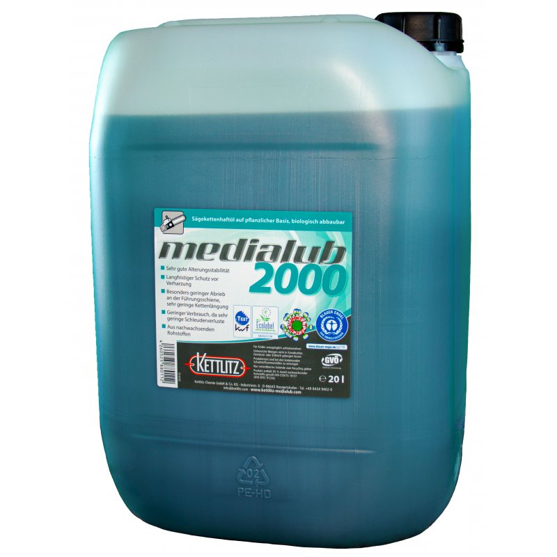 BIO-S�geketten�l Medialub 2000 / 20 L