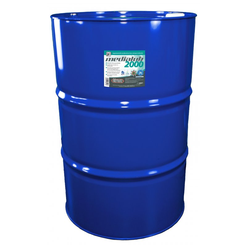 BIO-S�geketten�l Medialub 2000 / 208 L Fass