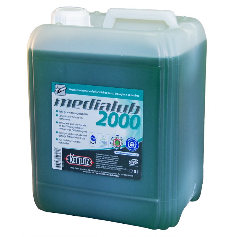 BIO-S�geketten�l Medialub 2000 / 5 L