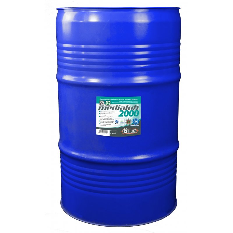BIO-S�geketten�l Medialub 2000 / 60 L Fass