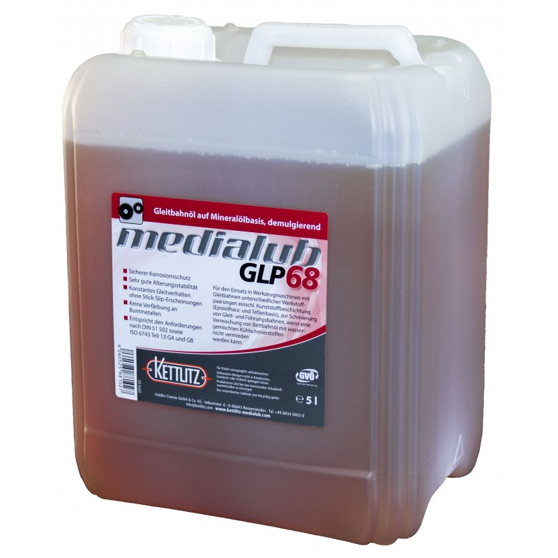 Gleitbahn�l GLP 68 / Bettbahn�l auf Mineral�lbasis, demulgierend / 5 L