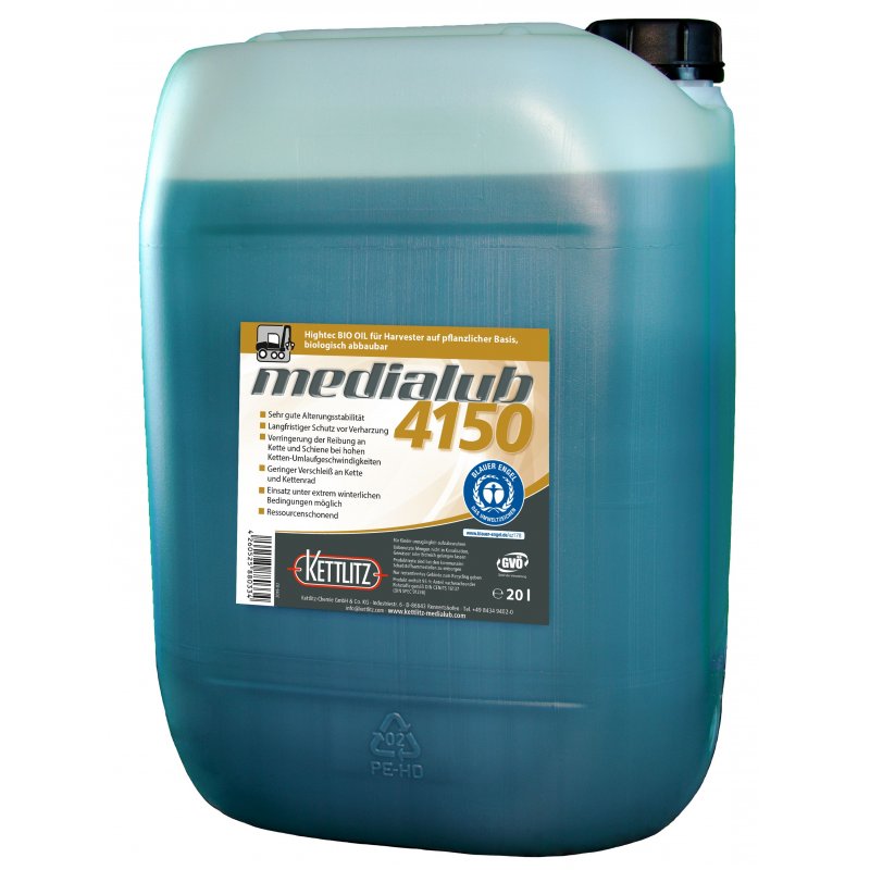 Medialub 4150 Harvester �l / "Blauer Engel" nach RAL-UZ 178 / 20 L