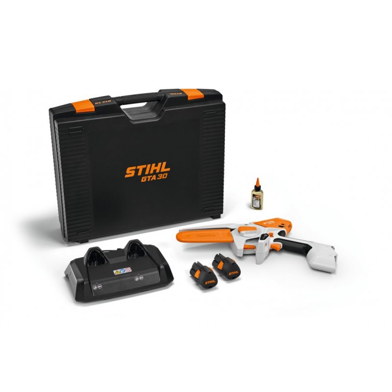 STIHL GTA 30, Set mit 2x Akku AS 2, Ladeger�t AL 5-2 und Ger�tekoffer