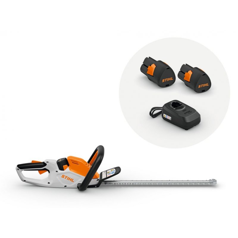 STIHL HSA 40, Set mit 2x Akku AS 2 und Ladeger�t