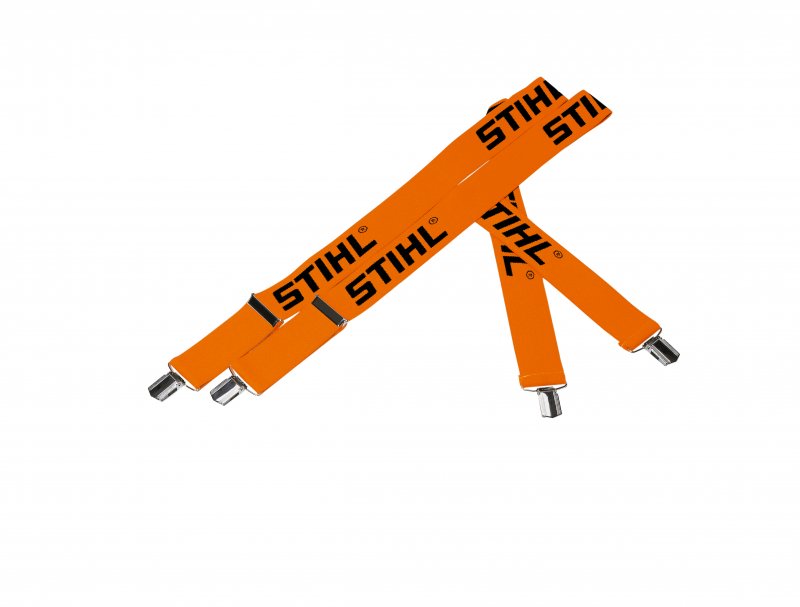 STIHL Hosentr�ger orange, Metallklips, 130 cm