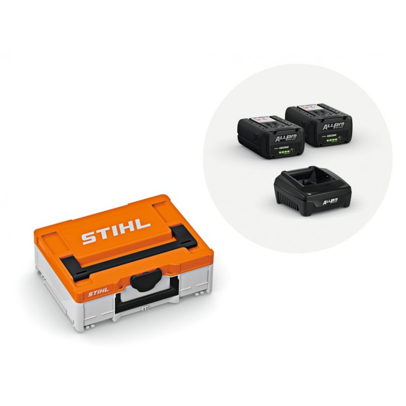STIHL Power Box 1 mit 2x AP 200.0 P und AL 301.1