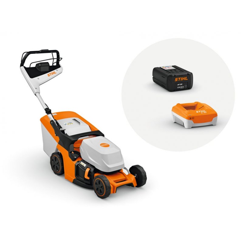 STIHL RMA 443 PV, Set mit Akku AP 30 und Ladeger�t AL 301